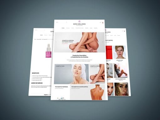 Tienda eCommerce EspaiWellness