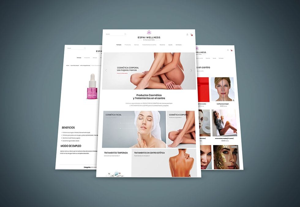 Tienda eCommerce EspaiWellness